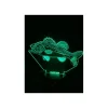 Lampe Kisskiss Metal 3D Led Illusion - Black Bass