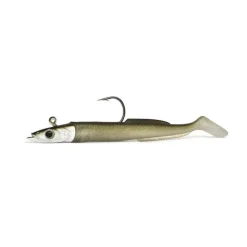 Leurre Souple Armé Hyperlastics Sandyll 4.5' Natural Jighead - 12.4Cm