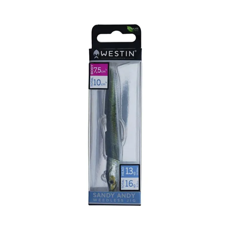 Leurre Souple Armé Westin Magic Minnow Weedless Jig - 10.5Cm