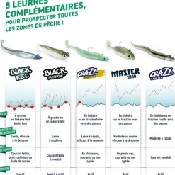 Leurre Souple Fiiish Master Shad 75 - Par 2