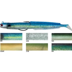 Leurre Souple Flashmer Blue Equille 14.5Cm