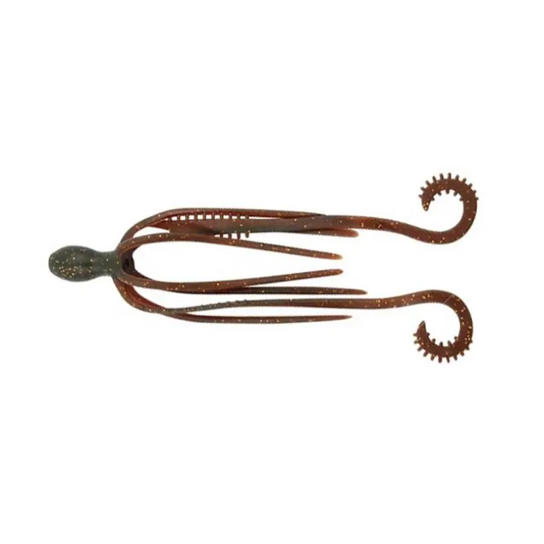 Leurre Souple N.S Black Hole Furious Lava Squid - 10Cm - Par 3