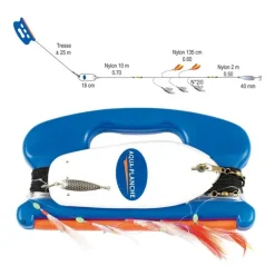 Ligne De Traine Flashmer Aqua Plumes
