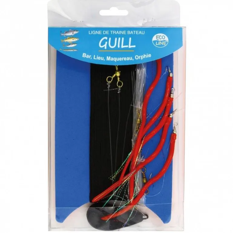Ligne De Traine Flashmer Bateau Guill + Kit - Ecoline