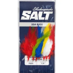Ligne Montée Shakespeare Salt Rig Mackerel Feathers