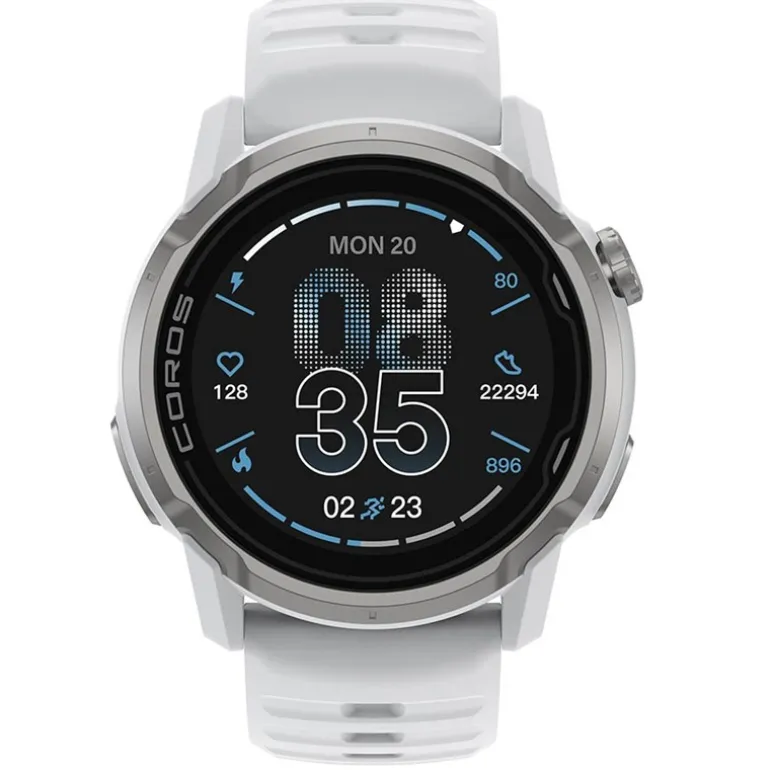Montre Cardio Gps Coros Apex 4 Blanc
