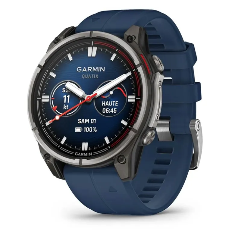 Montre Connectée Gps Garmin Quatix 8 Avec Écran Amoled