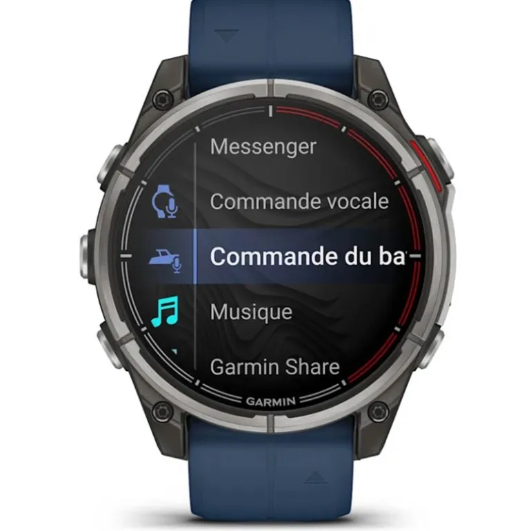 Montre Connectée Gps Garmin Quatix 8 Avec Écran Amoled