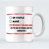 Mug En Couple, Marié Ou Pêcheur Célibataire