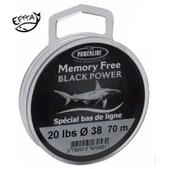 Nylon A Bas De Ligne Powerline Memory Free Black Power