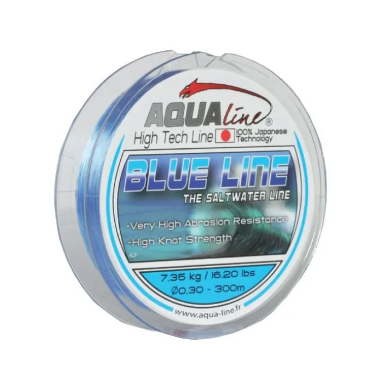 Nylon Mer Aqualine Blue Line - 250M