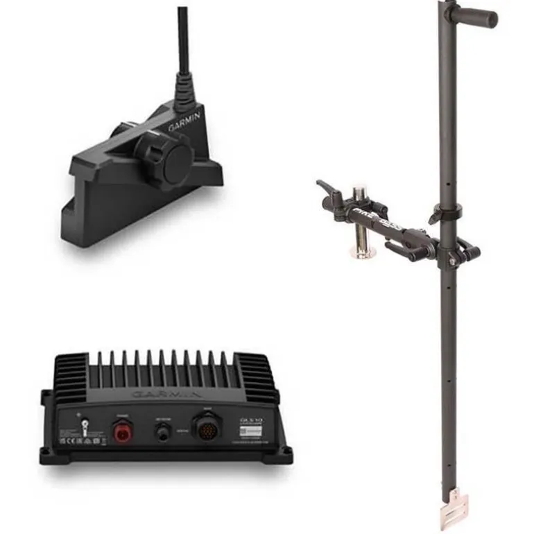 Pack Sonde Garmin Livescope Lvs34 Plus/Module Gls10 + Perche De Sonde Amovible 360° Pike’N Bass