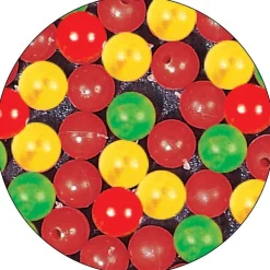Perles Flashmer Fluo Assorties - Par 1000