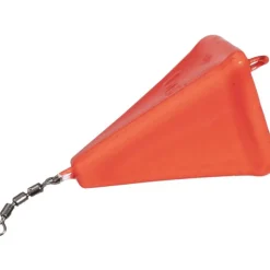 Plomb Zebco Flatty Scratcher Lead - Rouge Fluo