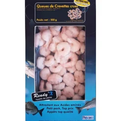 Queues De Crevettes Surgelées Pexeo Ready'x