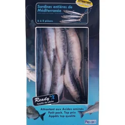 Sardines Entières De Méditerranée Surgelées Pexeo Ready'x