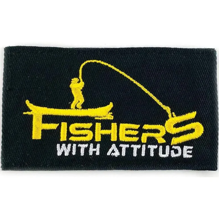 Scratch Interchangeable Fishxplorer Pour Casquette / Bonnet Urbain Fisher With Attitude - Noir