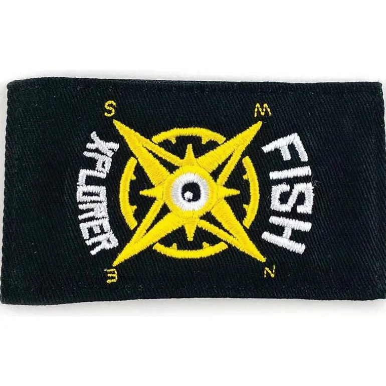 Scratch Interchangeable Fishxplorer Pour Casquette / Bonnet Urbain - Noir