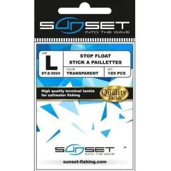 Stop Float Sunset St-S-5024 Stick Transparent À Paillettes