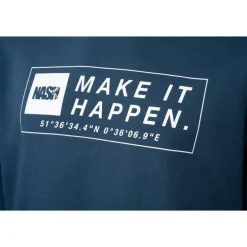 Sweat Homme Nash Make It Happen Coordinates Jumper - Navy