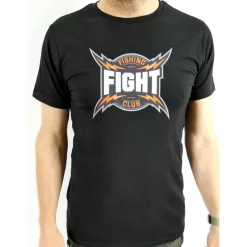 Tee Shirt Manches Courtes Homme Fc Fight - Noir