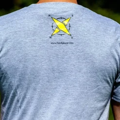 Tee Shirt Manches Courtes Homme Fishxplorer Fishtique - Gris