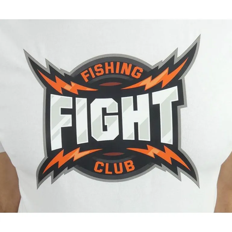 Tee Shirt Manches Courtes Homme Fc Fight - Blanc