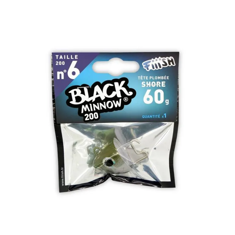 Tete Plombee Fiiish Black Minnow Shore