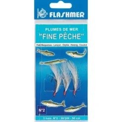 Train De Plumes Flashmer Fine Pêche
