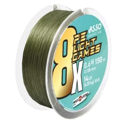 Tresse Asso Light Games 8X Pe - Green