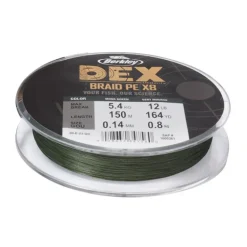 Tresse Berkley Dex Braid X8 Moss Green - 3000M