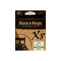 Tresse Bim Tackle Black Is Magic Chartreuse - 130M