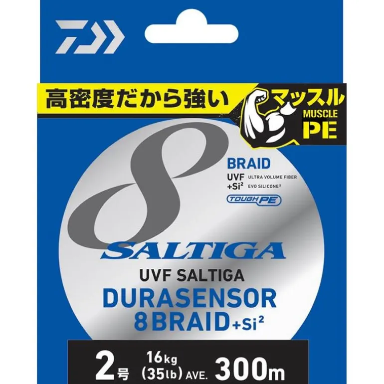 Tresse Daiwa Saltiga 8 Braid Dura - 300M