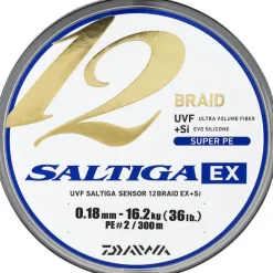 Tresse Daiwa Saltiga 12 Braid Ex Multicolor - 600M