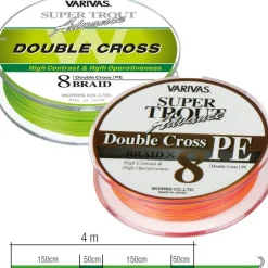 Tresse Mer Varivas Super Trout Double Cross Pe - 92M