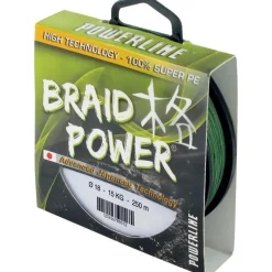Tresse Powerline Braid Power - Vert - 130M