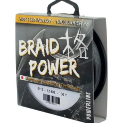 Tresse Powerline Braid Power - Gris - 250M