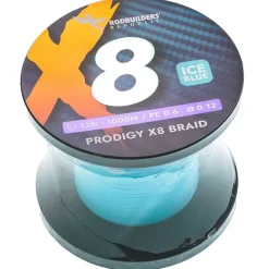 Tresse Rodbuilders Republic Prodigy X8 Braid - Ice Blue - 1000M