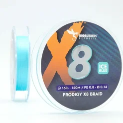 Tresse Rodbuilders Republic Prodigy X8 Braid - Ice Blue - 150M
