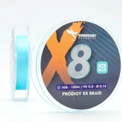 Tresse Rodbuilders Republic Prodigy X8 Braid - Ice Blue - 300M
