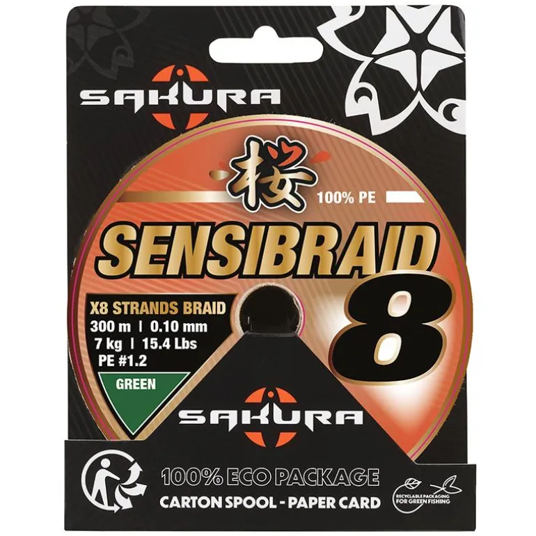 Tresse Sakura Sensibraid 8X Green - 300M