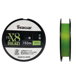 Tresse Seaguar Pe X8 Dulast Fluo Green - 150M
