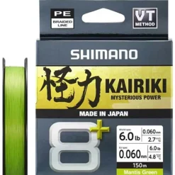 Tresse Shimano Kairiki 8+ Mantis Green - 300M