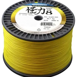Tresse Shimano Kairiki 8 Yellow - 3000M