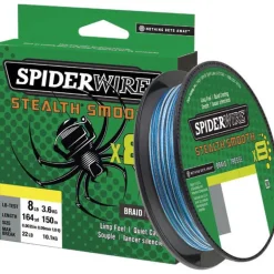 Tresse Spiderwire Stealth Smooth 8 Blue Camo - 300M