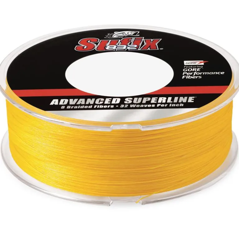 Tresse Sufix 832 Advanced Superline Jaune - 120M