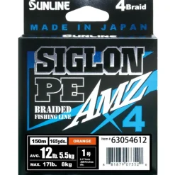 Tresse Sunline Siglon Amz 4X - 150M