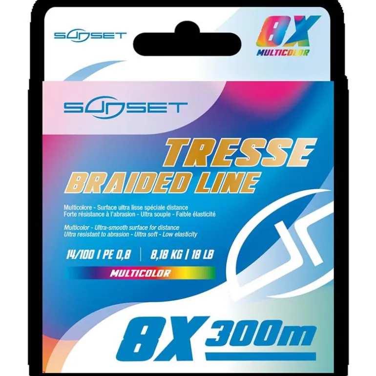 Tresse Sunset 8X Rs Competition Multicolor - 300M