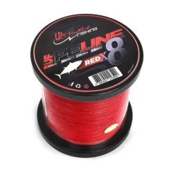 Tresse Ultimate Fishing Uf Pe Line X8 Fighting 600 Red - 600M
