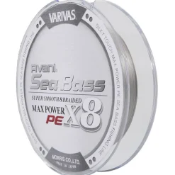 Tresse Varivas Avani Seabass Max Power X8 Gris - 150M